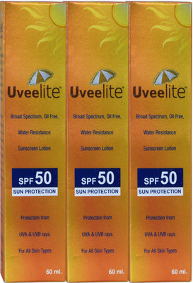 

Uveelite Sunscreen Lotion - SPF 50 PA++(180 ml)