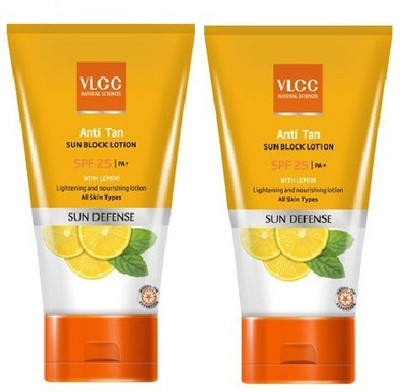 

VLCC Anti Tan Sun Block Lotion - SPF 25 PA+(300 ml)