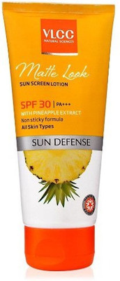 

VLCC Matte Look Sunscreen Cream - SPF 30 PA+++(100 g)