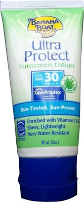 

Banana Boat Ultra Protect Sunscreen Lotion - SPF 30 PA+++(90 ml)