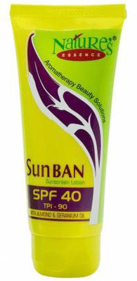 

Nature's Essence Sunban Sunscreen Lotion - SPF 40 PA++(60 ml)