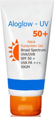 Aloglow UV Sunscreen Gel - SPF 50 PA+++