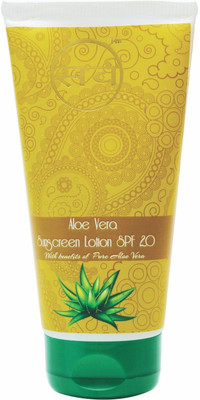 

Sarv ALOE VERA SUNSCREEN LOTION SPF 20 - 150 ML - SPF 20 PA+(150 ml)