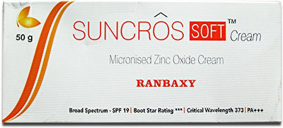 

Ranbaxy Suncros Soft - SPF 50 PA+++(50 g)