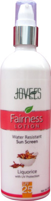 

Jovees Fairness Lotion Water Resistant Sunscreen - SPF 25(200 ml)