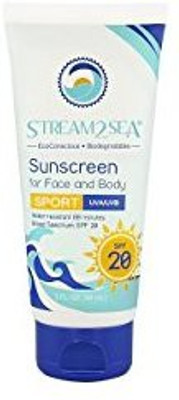 

Stream2Sea Sunscreen for Face & Body Sport SPF 20 - SPF 20 PA+(50 g)