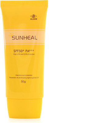 

Alkem Sunheal, High UVA and UVB protection Sunscreen - SPF 50 PA+++(50 g)