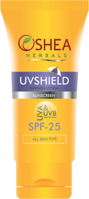 Oshea Herbals UVSHIELD - Sun Screen Fairness Lotion - SPF 25 PA+(120 ml)