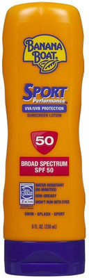 

Banana Boat Sport Sunscreen Lotion SPF50 (8oz) - SPF 50 PA+(236 ml)