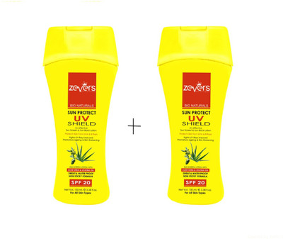 

Zever Sunscreen lotion - SPF 20 PA++(200 ml)