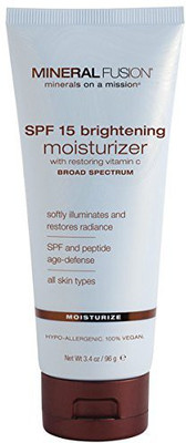 

Mineral Fusion Fusion Facial Moisturizer, SPF 15 Brightening, 3.4 Ounce - SPF 15 PA+(95.2 g)