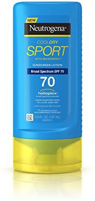 

Neutrogena Cool Dry Sport Sunscreen Lotion - SPF 70(147 ml)
