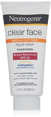 

Neutrogena Clear Face Sunblock Lotion - SPF 30(88 ml)