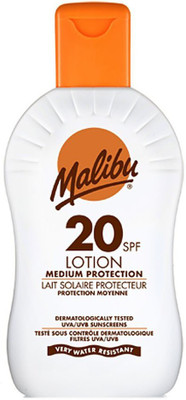 

Malibu Protective Sun Lotion - SPF 20 PA+(200 ml)