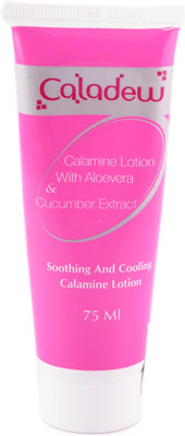 Caladew Calamine Lotion with Aloe Vera and Cucumber Extract - SPF 50 PA+(75 ml)