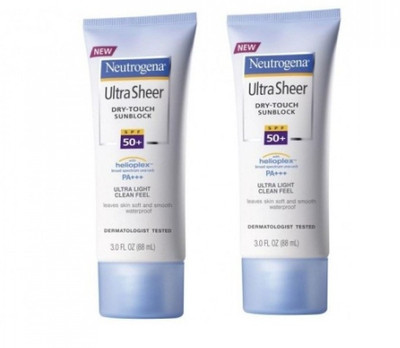 

Neutrogena Ultra Sheer Dry Touch Sunblock - Pack of 2 - SPF 50(176 ml)
