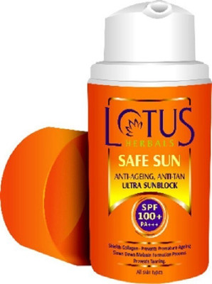 

Lotus Herbals Safe Sun Ultra Sunblock - SPF 100 PA+++(30 ml)