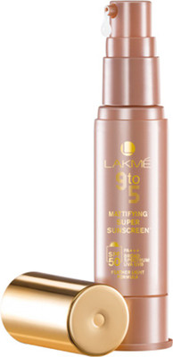 

Lakme 9 to 5 Hydrating Super Sunscreen Lotion - SPF 50 PA+++(30 ml)
