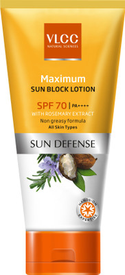 

VLCC Maximum Sun Block Lotion - SPF 70 PA+++(60 g)