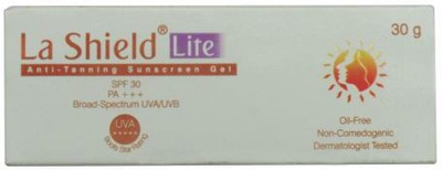 

Glenmark LA Shield Anti-Tanning Sunscreen Gel - SPF 30 PA+++(30 g)