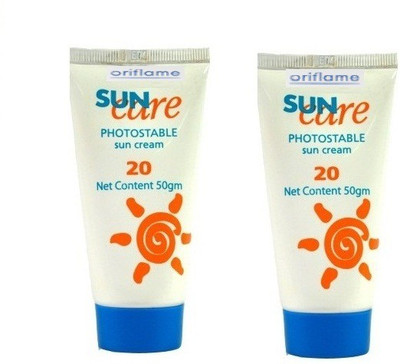 

Oriflame Sweden sun care creams - SPF 20 PA+(100 g)