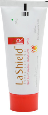 

Glenmark La Shield IR Sunscreen Oil Free Gel - Broad Spectrum Protection, IR+UVA+UVB, - SPF 30 PA+++(60 g)