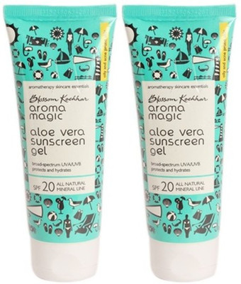 Aroma Magic Aloe Vera Sun Screen Gel - SPF 20 PA++(200 g) available at flipkart for Rs.472