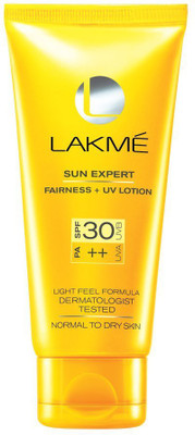 Lakmé Sun Expert Fairness UV Lotion - SPF 30 PA++(100 ml)