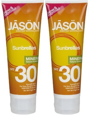 

Jason Mineral Based Sun Block - SPF 30+ - 4 oz - 2 - SPF 30 PA+(112 g)