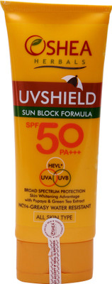 

OSHEA Papaya And Green Tea Sun Block - SPF 50 PA+++(120 g)