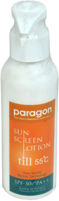 

Paragon a Sun Screen Lotion till 55Degree Temperature - SPF 30/*PA++ PA++(120 ml)