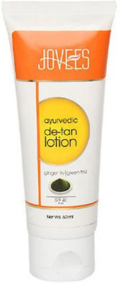 

Jovees Ayurvedic De-Tan Lotion Ginger Lily Green Tea - SPF 40 PA++(60 ml)