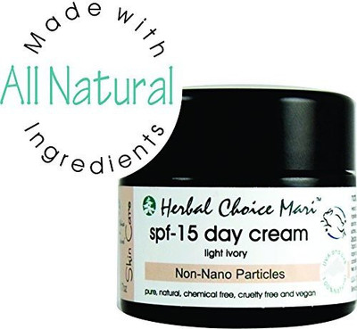 

Herbal Choice Mari Choice Mari SPF15 Day Moisturizer Light Ivory 50ml/ 1.7oz Jar - SPF 15 PA+(47.6 g)