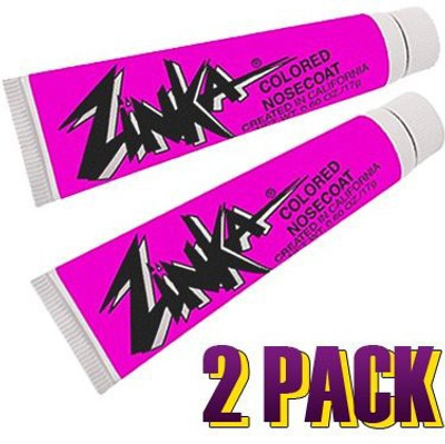 

Zinka Colored Sunblock Zinc Nosecoat Bundle (Set of 2) .6oz Tube - Pink - SPF 20 PA+(16.8 g)