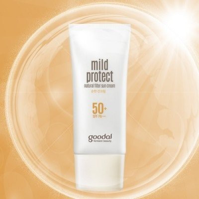 

Goodal Mild Protect 50 Plus SPF Natural Filter Sun Cream, 1.7 Fluid Ounce - SPF 50 PA+(47.6 g)