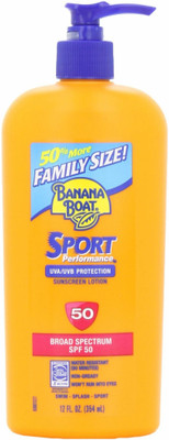 

Banana Boat Family Size Sunscreen Lotion - SPF 50 PA+++(354 ml)