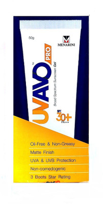 

Menarini UVAVO Pro Broad Spectrum (Pack of 2) - SPF 30+ PA+++(100 g)