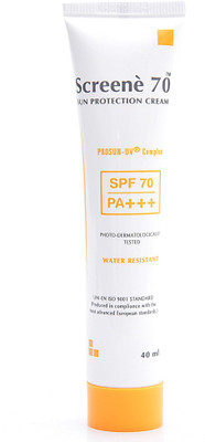 

Screene 70 Sun Protection Cream - SPF 70 PA+++(40 ml)