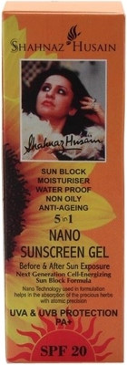 

Shahnaz Husain Nano Sunscreen Gel - SPF 20 PA+(100 g)