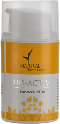 

Natural Bath & Body Sunscreen - SPF 30 PA+++(50 ml)