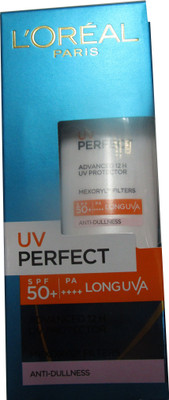 

L'Oreal Paris UV perfect advanced 12 h uv protector - SPF 50 PA+++(30 ml)