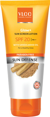 

VLCC Glow+ Sunscreen Lotion - SPF 20 PA++(60 ml)