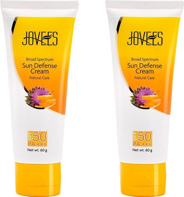 

Jovees Sun Defense Cream Pack of 2 - SPF 50 PA+++(60 g)