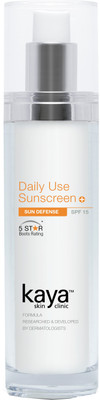 

Kaya Daily Use Sunscreen - SPF 15 PA+(50 ml)