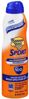 

Banana Boat Sport Performance UltraMist Continuous Spray Sunscreen - SPF 100 PA++(170 g)