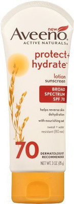 

Aveeno Protect + Hydrate Broad Spectrum Spf 70 Sunscreen Lotion - SPF 70 PA+(85 g)
