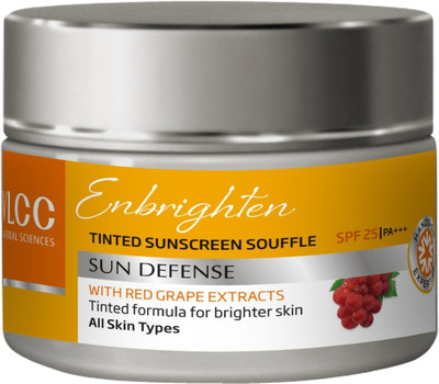21% OFF on VLCC Enbrighten Tinted Sunscreen Souffle - SPF 25 PA+++(40 g) 21% OFF on VLCC Enbrighten Tinted Sunscreen Souffle - SPF 25 PA+++(40 g)