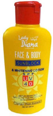 

Lady Diana Sunblock - SPF 40 PA+(200 ml)