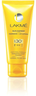 

Lakme Sun Expert Fairness - SPF 30 PA++(50 ml)