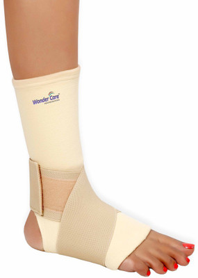

Wonder Care Anklet Binder Brace Ankle Support (S, Beige)